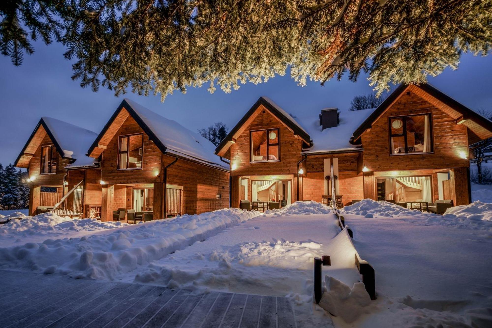 Novosiele Residence - Nad Gorska Rzeka - Lesne Spa Sauna Jacuzzi - Bieszczady Bystre  Exterior foto